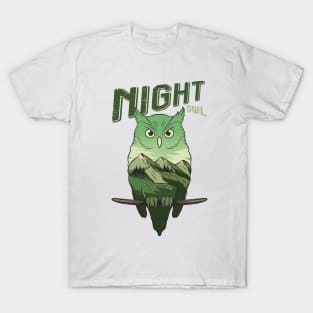 Owl Landscape T-Shirt